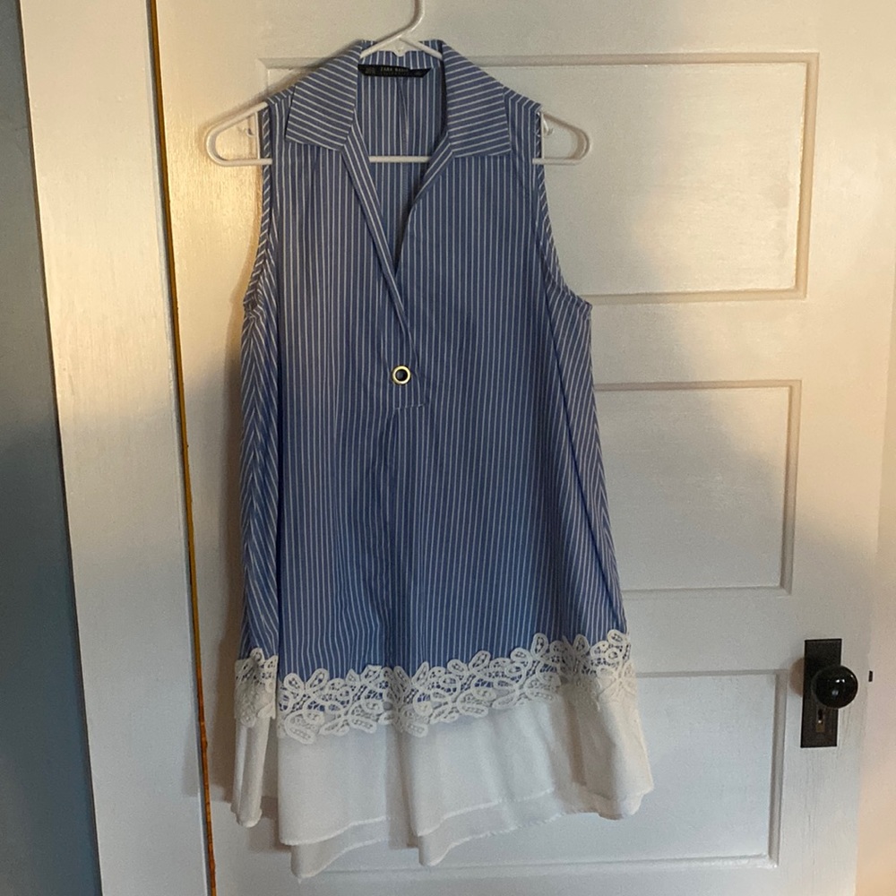 Zara Pinstripe Dress